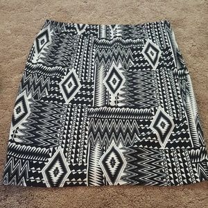 Tribal pencil skirt